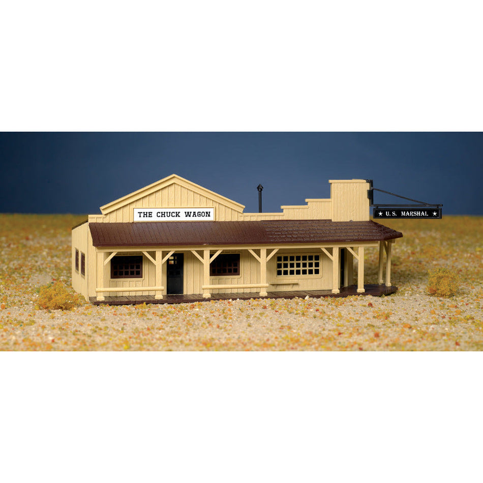 Bachmann Marshal's Office And Restaurant (HO Scale)