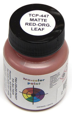 Tru-Color MATTE RED-ORANGE LEAF