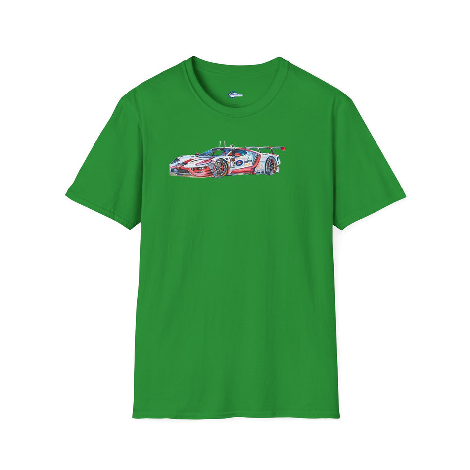 Sketch Art 24 Hours of Le Mans #69 Ryan Briscoe - Scott Dixon - Richard Westbrook Unisex T-Shirt - Racing Enthusiast Apparel