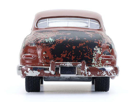 Vintage rusty car rear view 48110A-5__96827