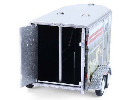 Toy horse trailer, model 48110F-4 with open door.