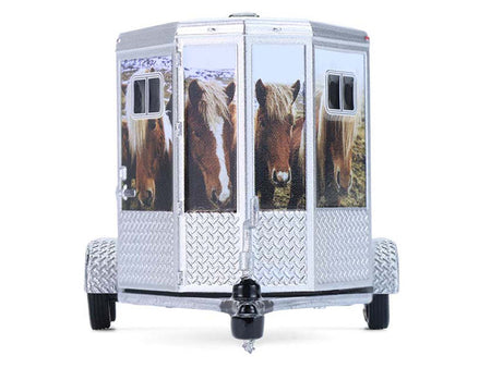 Horse trailer model 48110F-5__77212 with horses visible