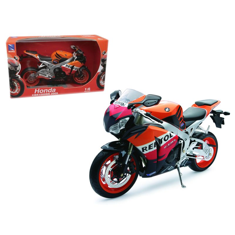 2009 Honda CBR1000RR "Repsol" 1/6 Diecast Motorcycle Model by New Ray