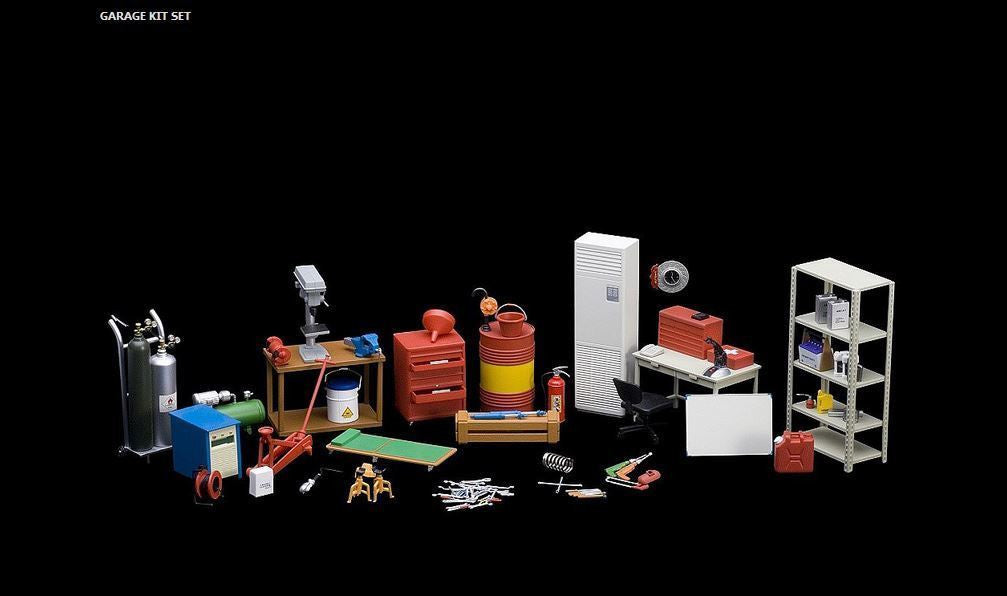 Garage Kit Set for 1/18 Scale Models by Autoart - view 3