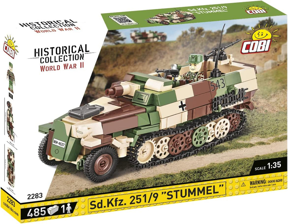 Cobi 485pcs HC WWII SD.KFZ.251/9 "Stummel"