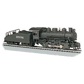 Bachmann ATSF #2034 -USRA 0-6-0 W/Smoke & Slope Tender (HO Scale)