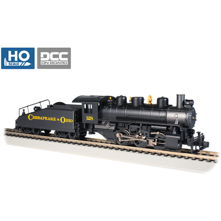 Bachmann USRA 0-6-0 & Slope Tender - Chesapeake & Ohio® #128