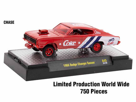 "Coca-Cola" Set of 3 pieces Release 43 Limited Edition to 10000 pieces Worldwide 1/64 Diecast Model Cars by M2 Machines