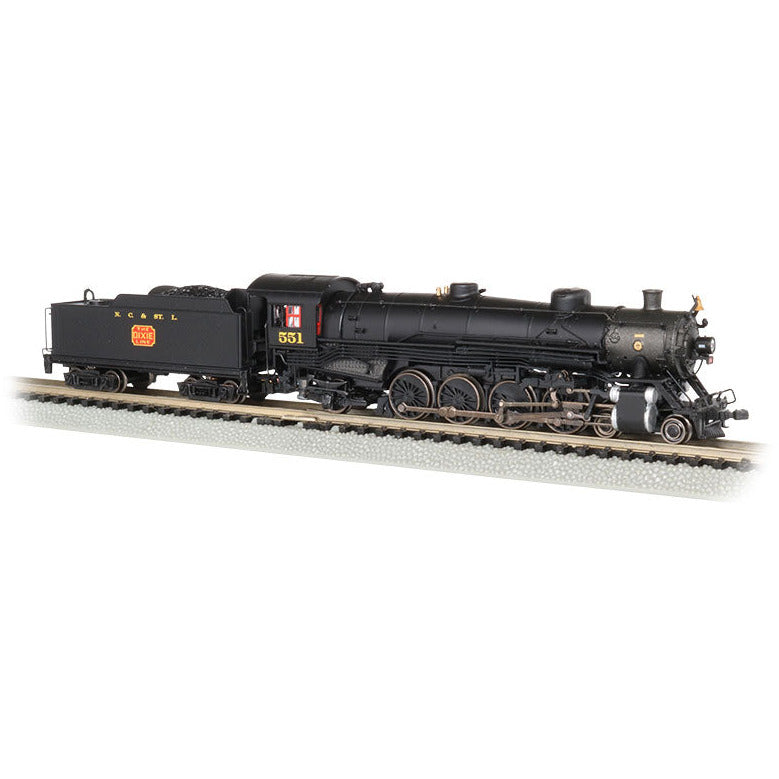 Bachmann NC & St. Louis #551 - 4-8-2 Light Mountain - DCC Sound Value