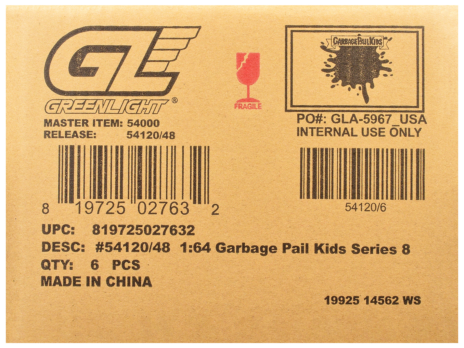 Greenlight Garbage Pail Kids Series 8 Box (54120)