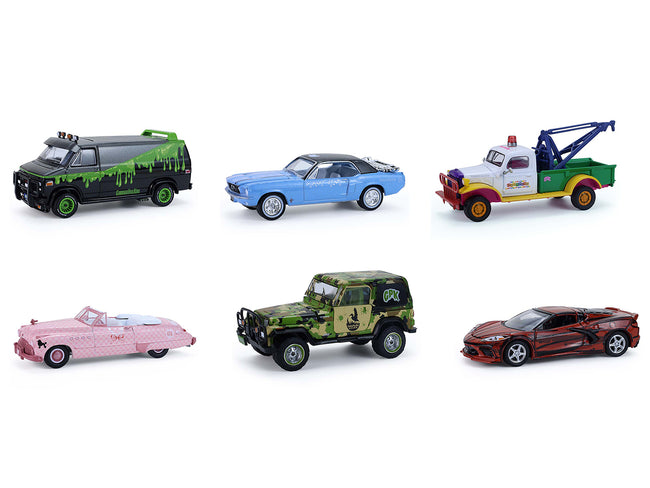 Diecast car set 54120SET-1__98869 featuring various miniature vehicles.