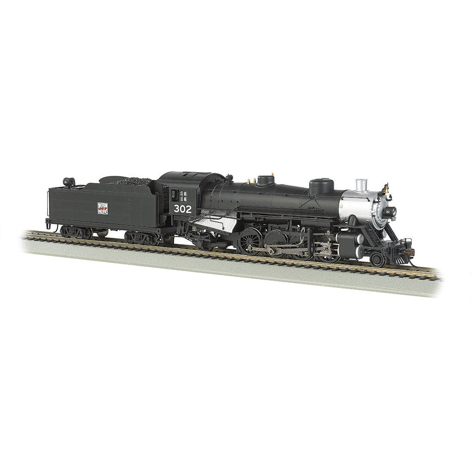 Bachmann Western Pacific™ #302 Light 2-8-2 w/Medium Tender - DCC Ready(HO