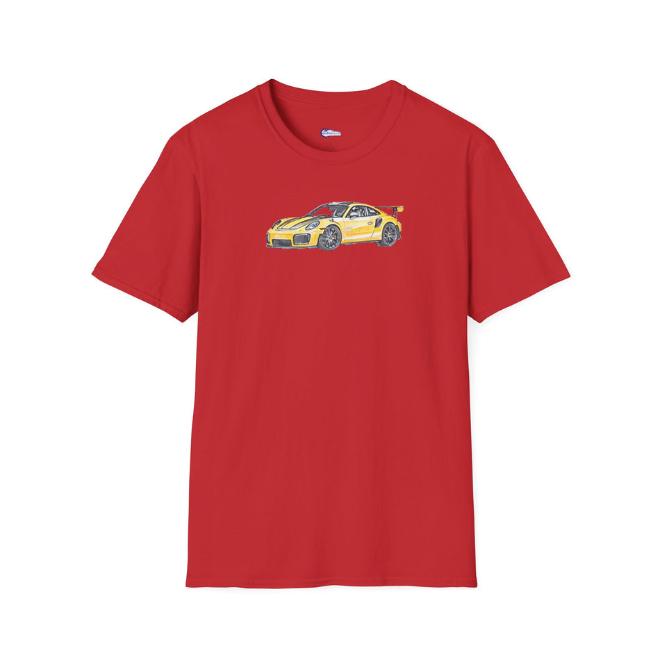 Porsche GT2RS (991.1) Inspired - Sketch Art T-Shirt