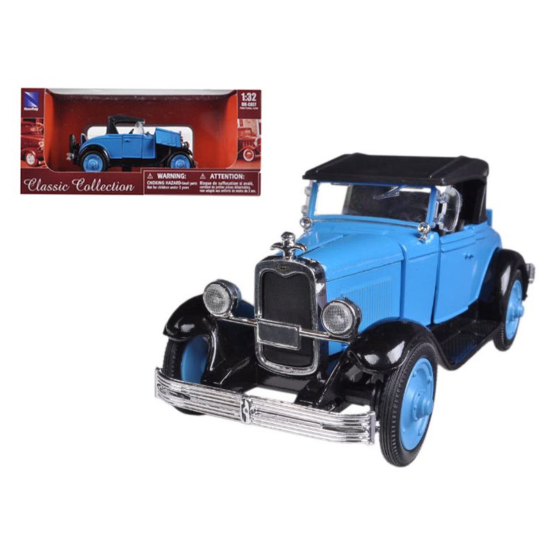 1928 Chevrolet Roadster Blue 1/32 Diecast Model Car by New Ray