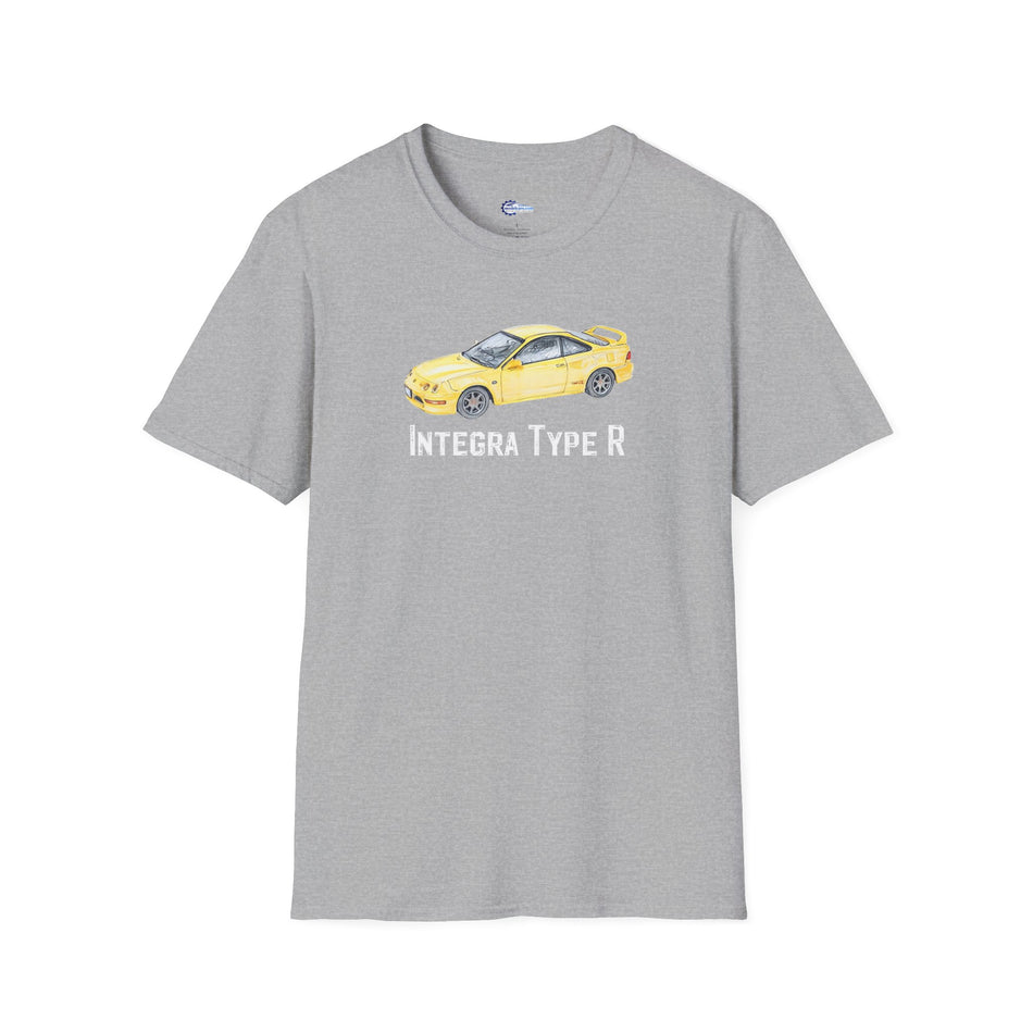 JDM T-Shirt - 2000 Acura Integra Type R Yellow with model designation