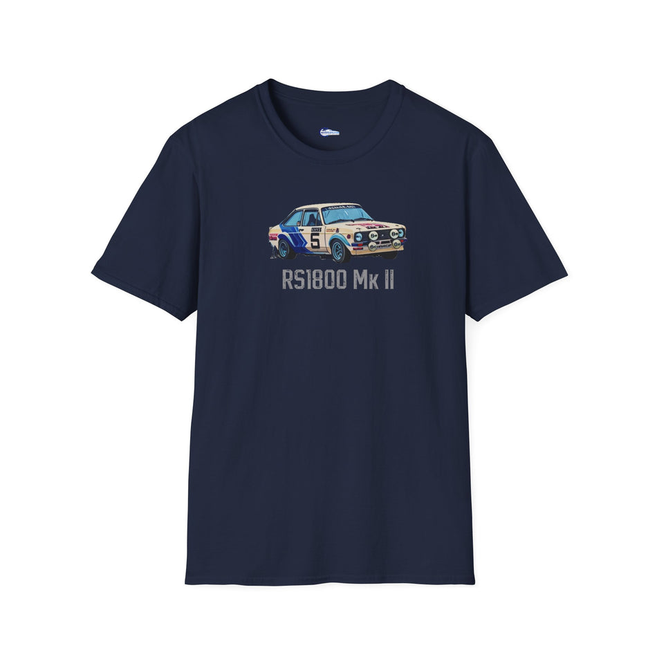 Ford Escort RS1800 Mk II - Pop Art - Unisex T-Shirt with model designation