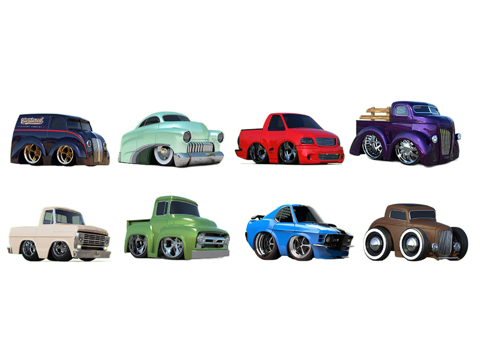 "Mainline" 2026 Series 10 Set of 8 Pieces Diecast Model Cars by CarTuned