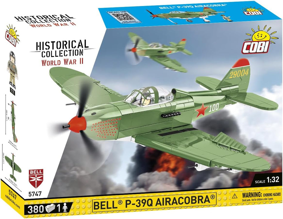 Cobi 360pcs HC WWII Bell P-39Q Airacobra