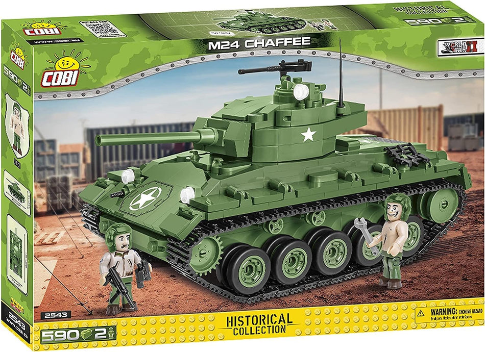 Cobi 590pcs HC WWII M24 Chaffee