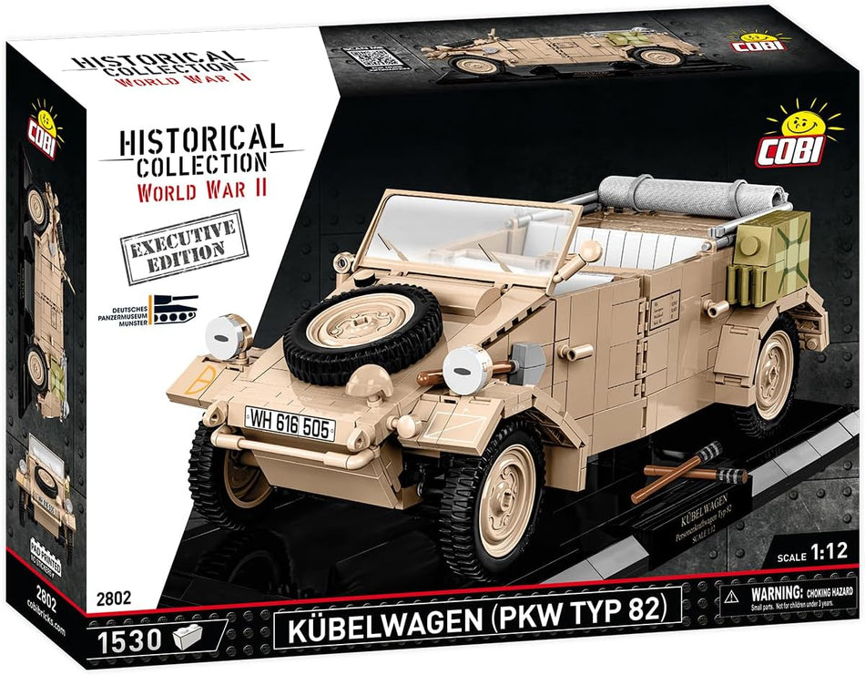 Cobi 1530pcs HC WWII Kubelwagen (PKW TYP 92)E