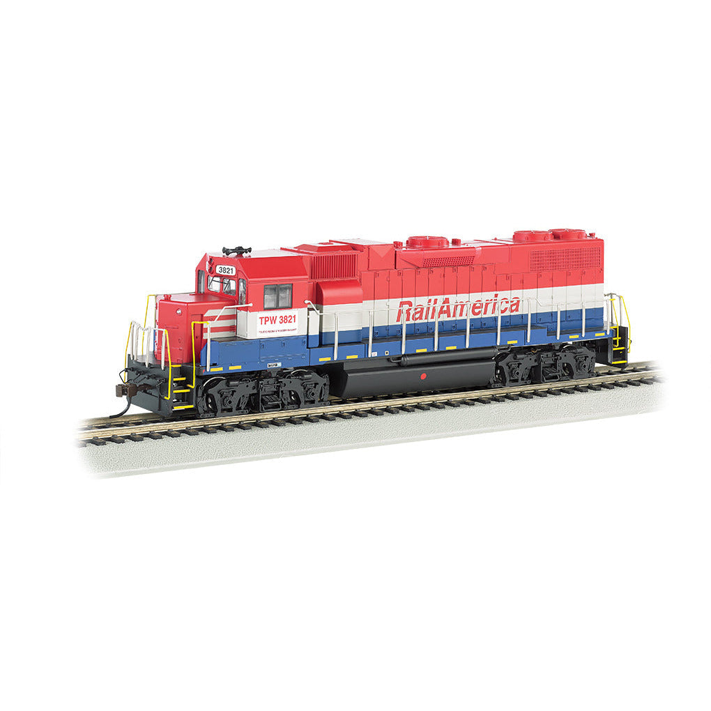 Bachmann RailAmerica #3821 - GP38-2 (HO Scale)