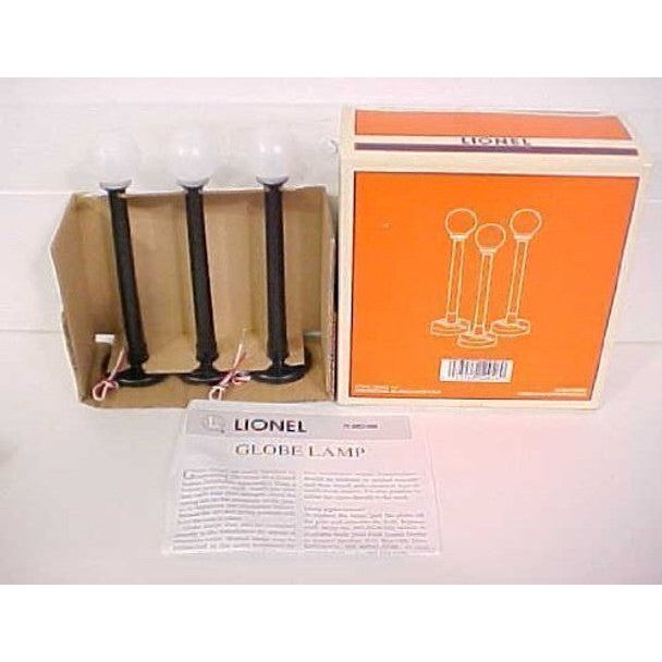 64 GLOBE STREET LAMP 3PK - Lionel - ModelCars.com