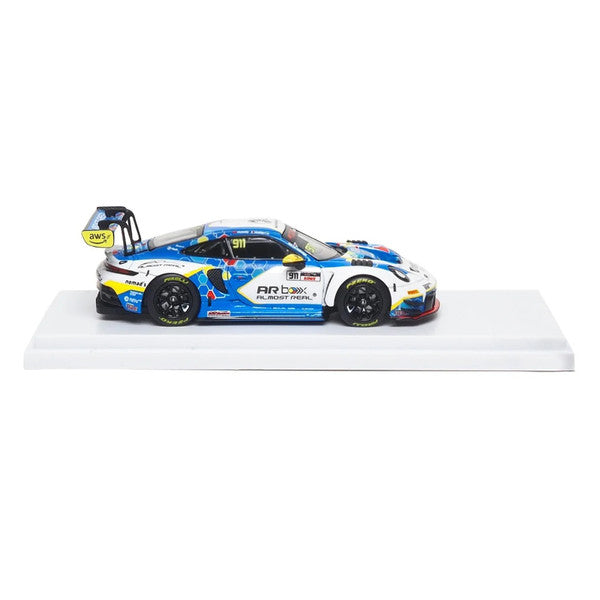 Porsche 911 GT3 R (992) #911 Alessandro Ghiretti - Huang Ruohan "Absolute Racing Presentation Car" "GT World Challenge Asia - Sepang" (2026) 1/64 Diecast Model Car by Almost Real