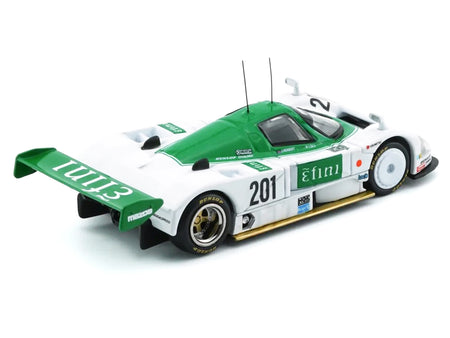 White & Green Race Car 201 - 64B0434-2__39671