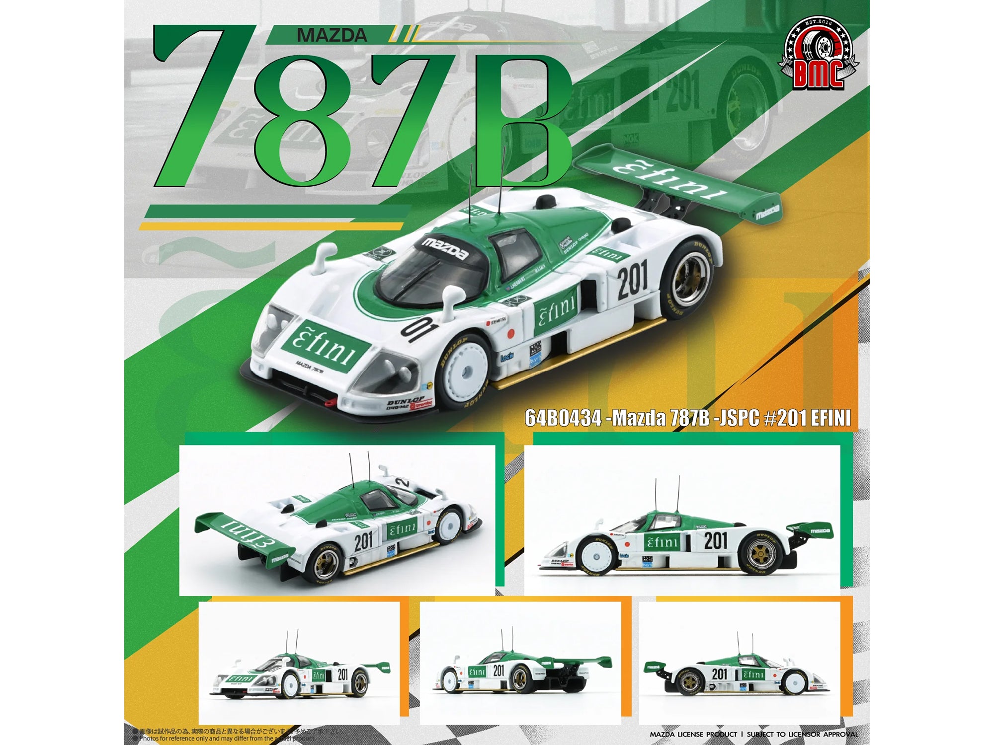 Mazda 787B #201 EFini race car