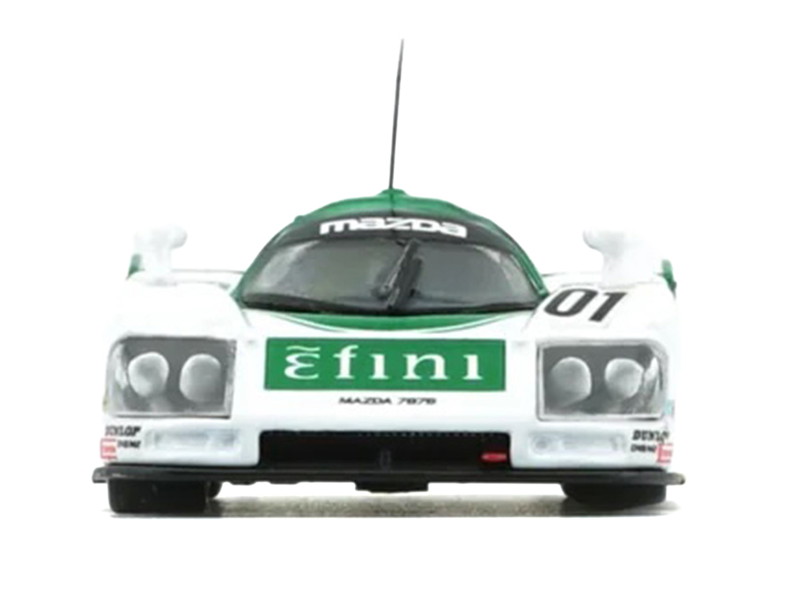 Mazda 787B Efini race car, front view, #01