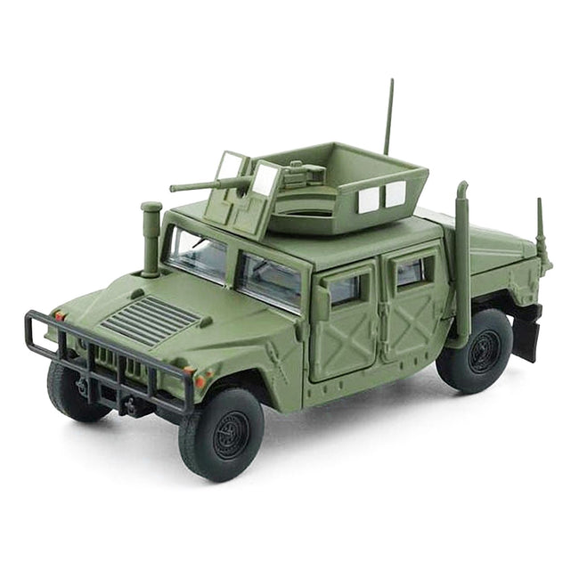HUMVEE 4-CT Military Vehicle Olive Green with Alternative Tops 1/64 Diecast Model Car by BM Creations