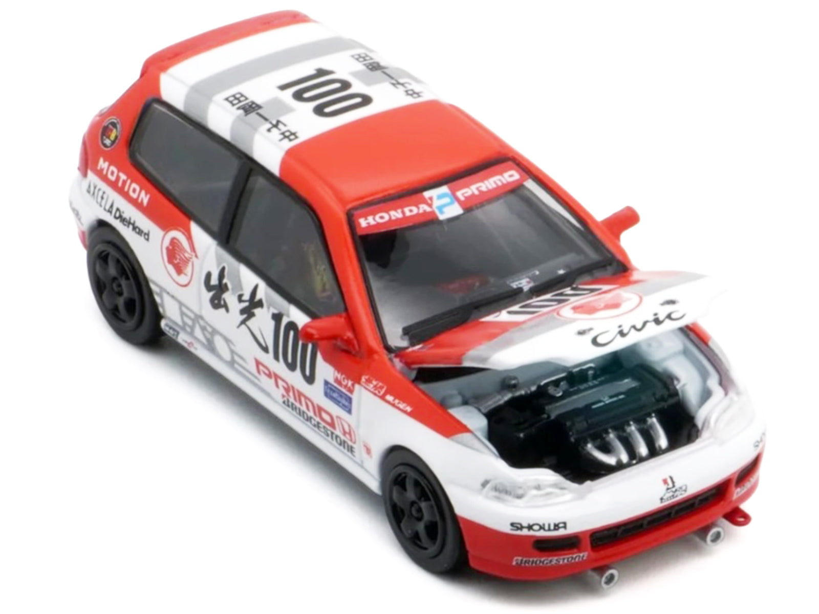 Honda Civic race car model 64B0479-2