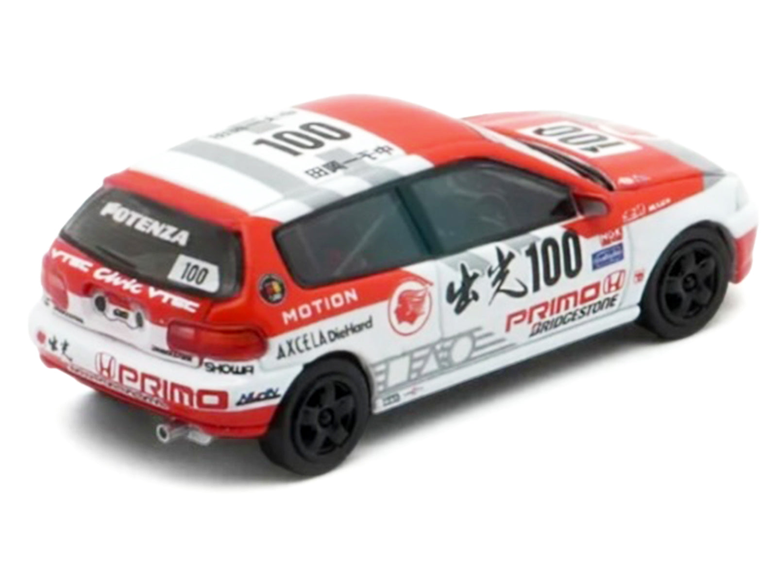 Honda Civic race car #100, Primo Motion