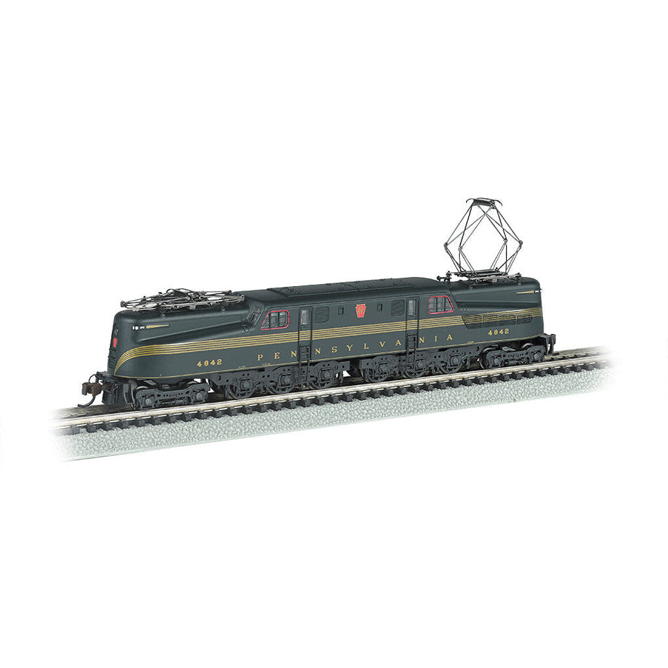 Bachmann PRR GG-1 #4842 – Brnswck Green 5 Stripe DCC Ready (N Scale)