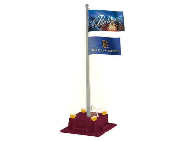 POLAR EXPRESS FLAGPOLE        