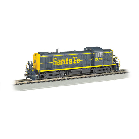 Bachmann Santa Fe (Blue & Yellow) #2099 - ALCO RS-3 - DCC Sound Value