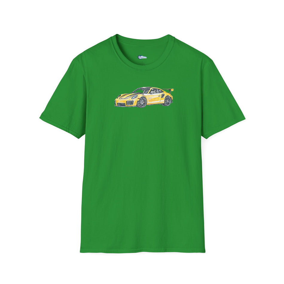 Porsche GT2RS (991.1) Inspired - Sketch Art T-Shirt
