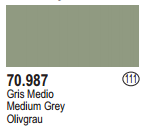 MED GREY MATTE 17ML           