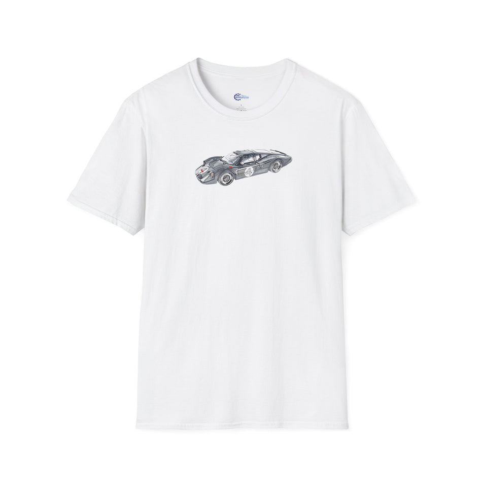 Vintage Ford GT40 #4 MKIV Le Mans Race Car T-Shirt, Vintage Car, Racing