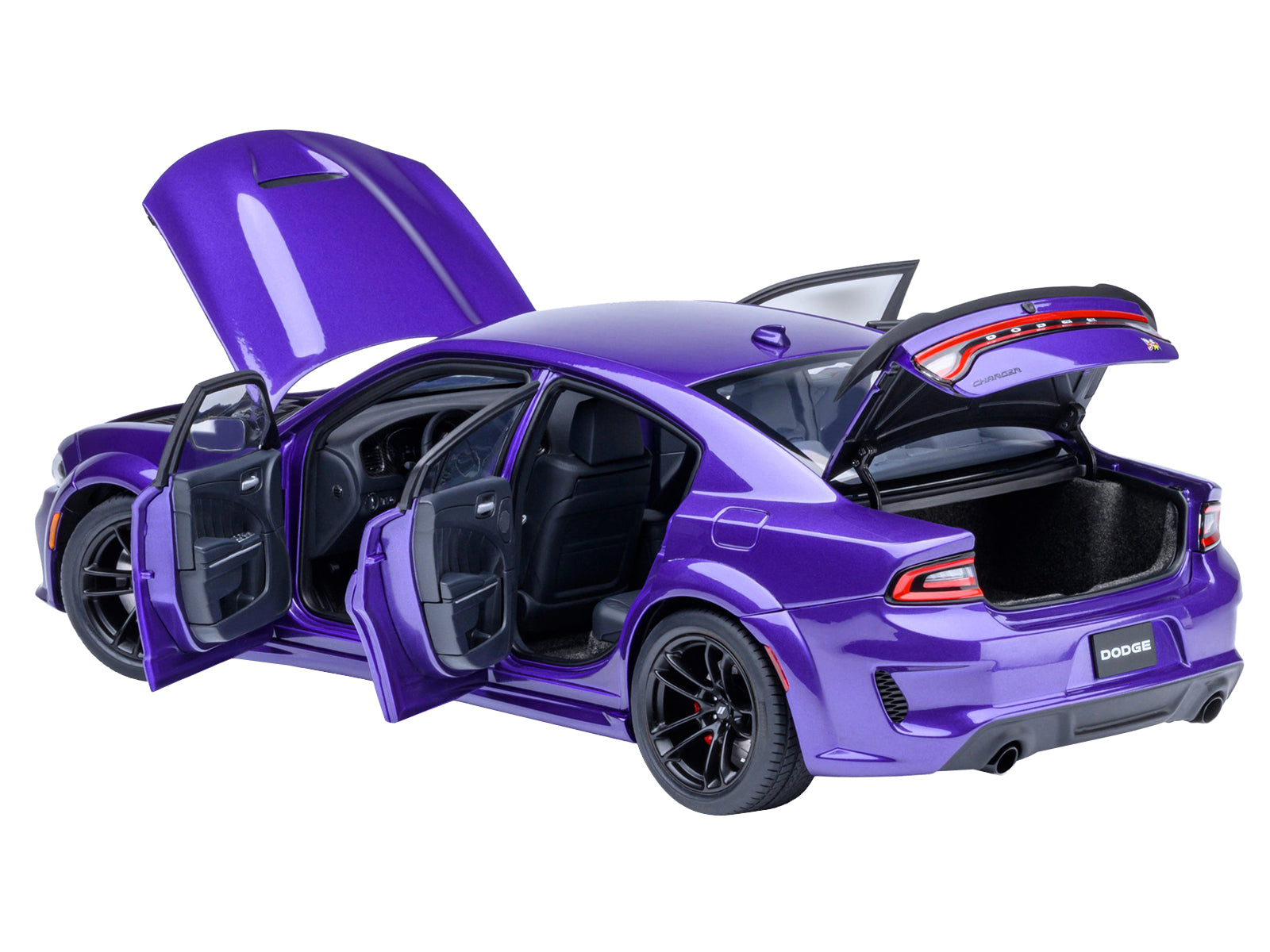 Dodge Charger Scat Pack Widebody Plum Crazy Purple Metallic 1/18