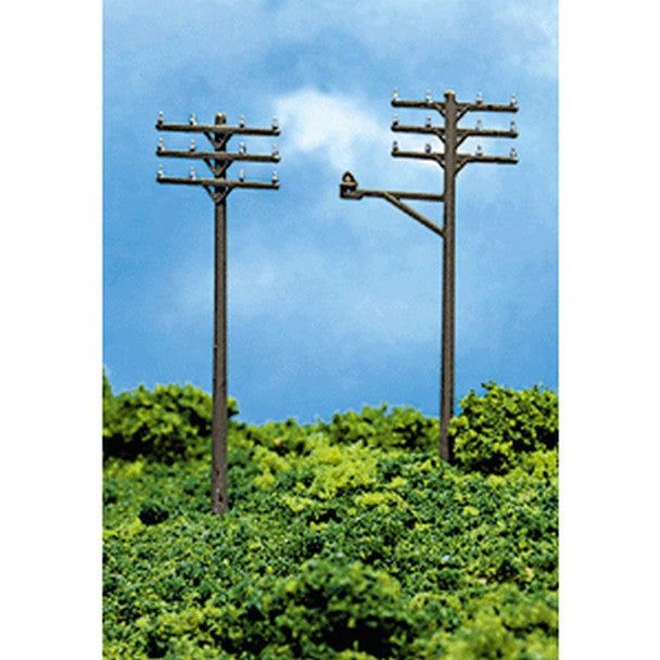 N TELEPHONE POLES             