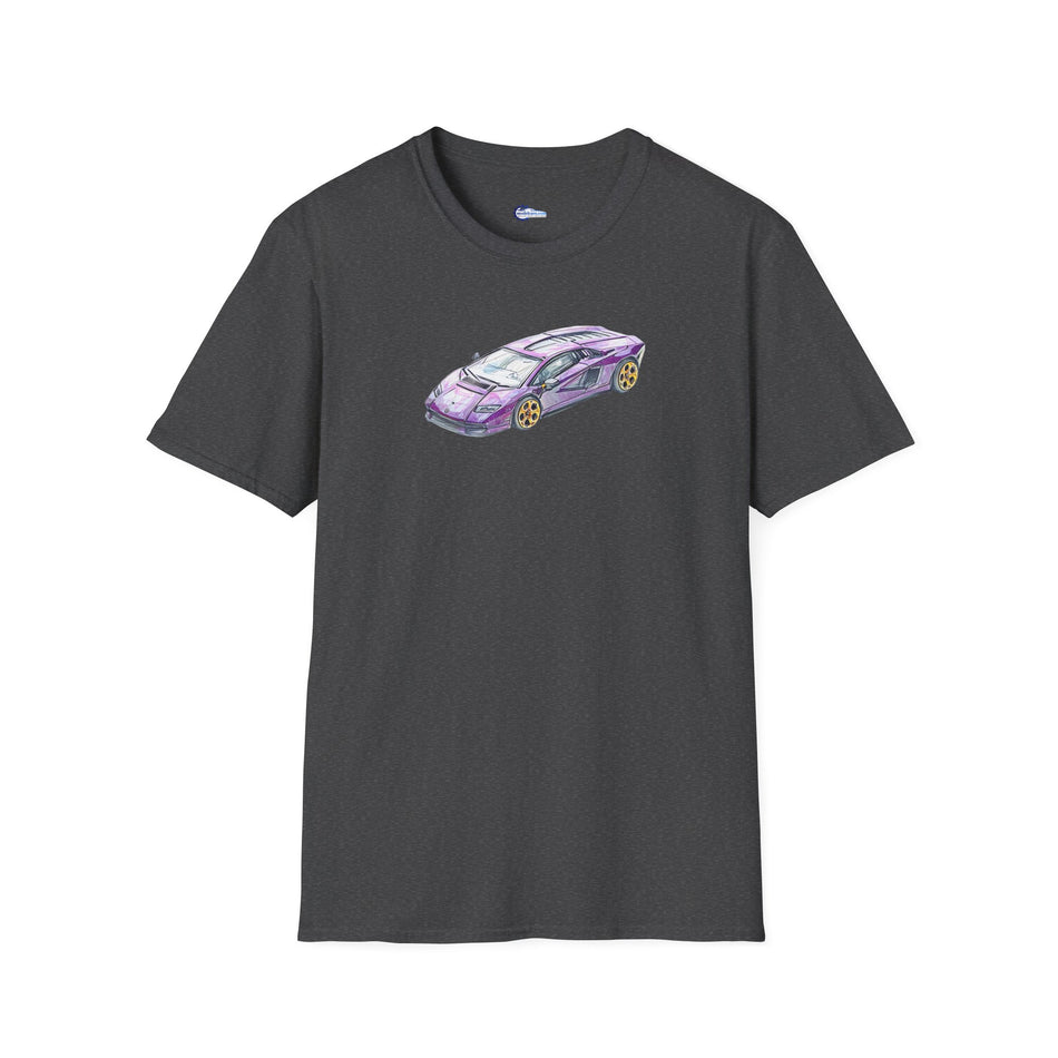 Supercar T-Shirt - Lamborghini LP-800-4 Softstyle Tee