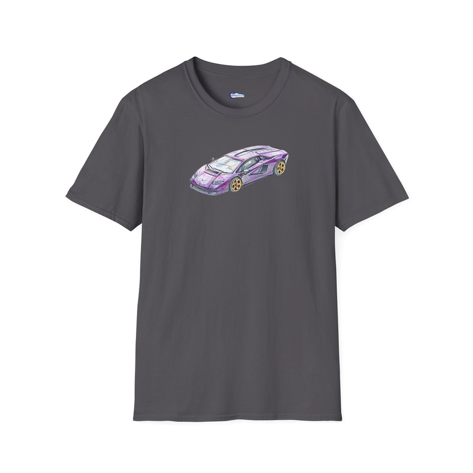 Supercar T-Shirt - Lamborghini LP-800-4 Softstyle Tee