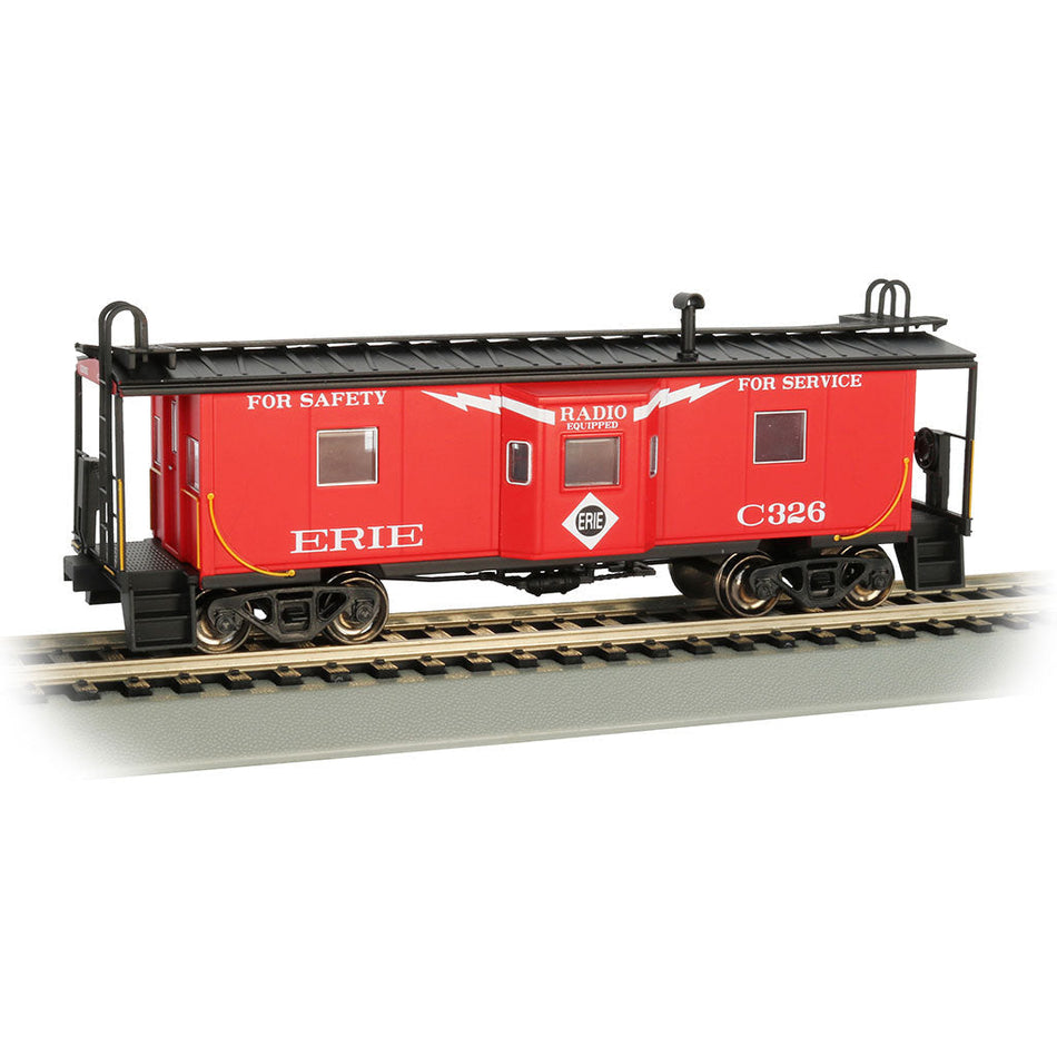 Bachmann Erie - Bay Window w/ Roof Walk Caboose (HO Scale)