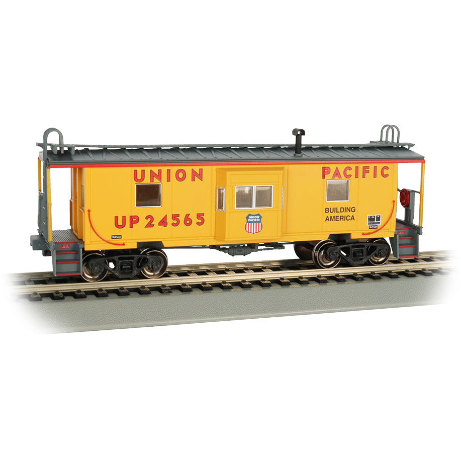 Bachmann Union Pacific® - Bay Window w/ Roof Walk Caboose (HO Scale)