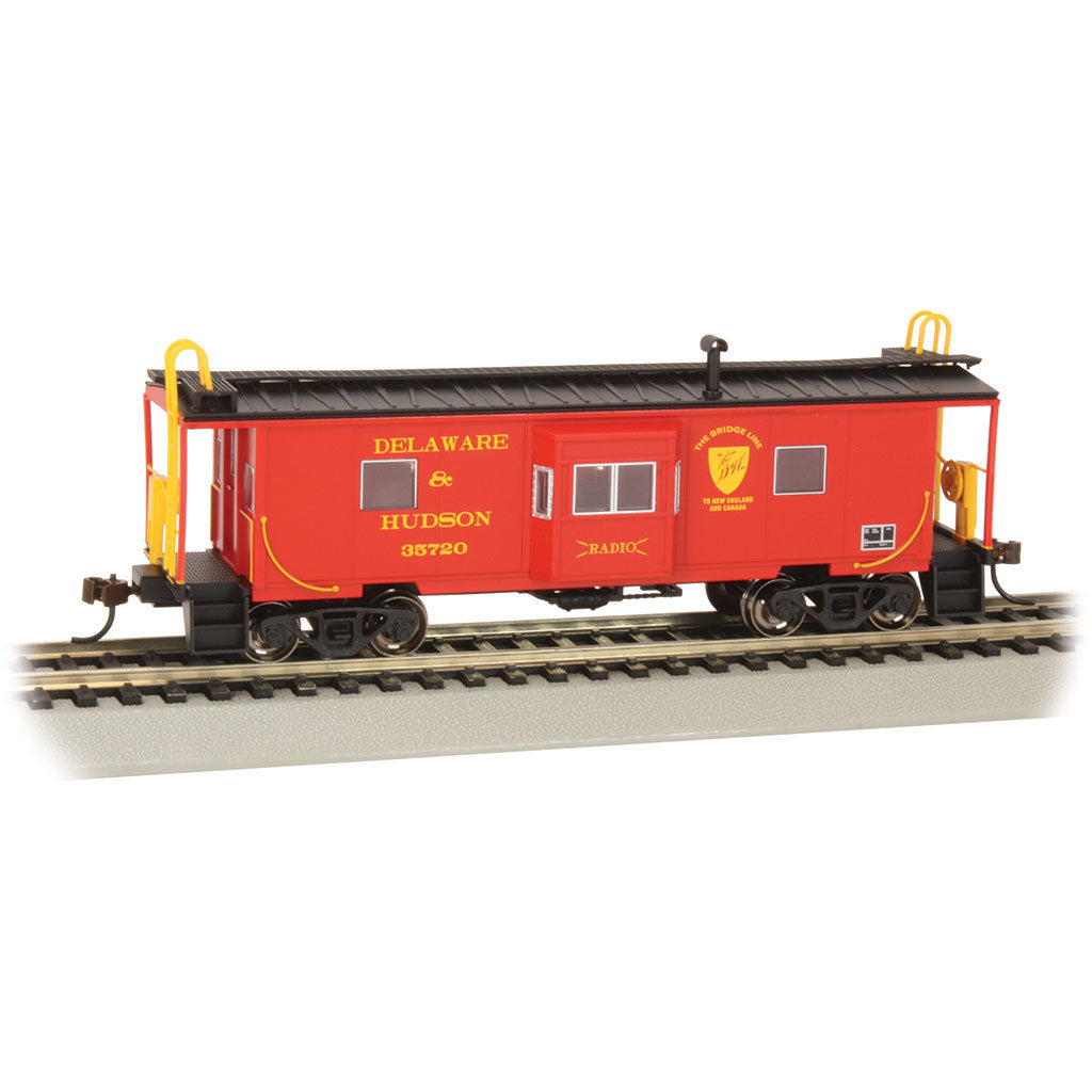 Bachmann Delaware & Hudson - Bay-Window Caboose (HO Scale)