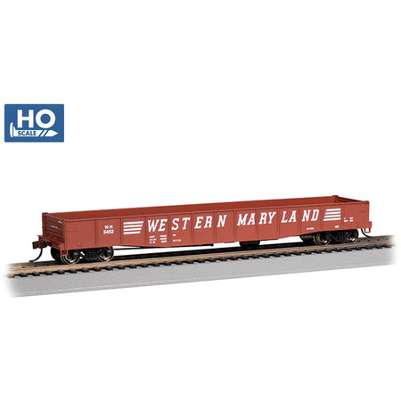 Bachmann 50'6" Drop End Gondola - Western Maryland® #5452