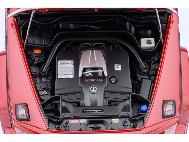 2019 Mercedes-Benz AMG G63 Cardinal Red Metallic 1/18 Model Car by Autoart