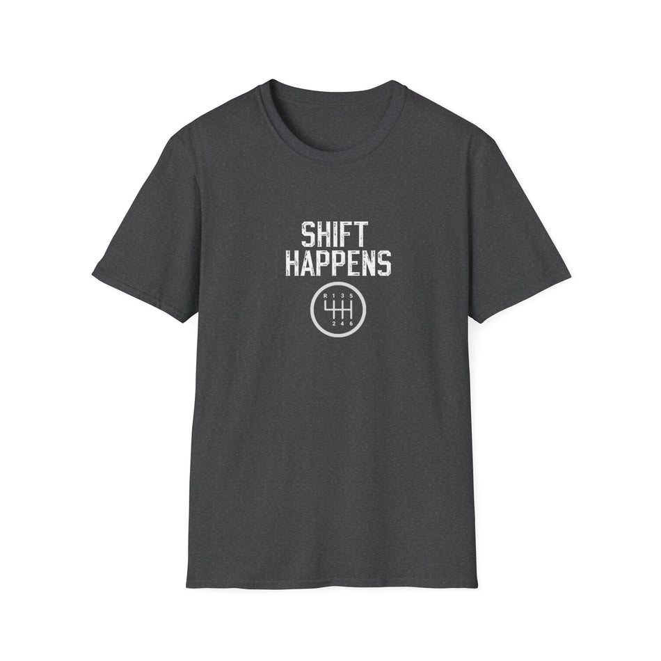 Vintage T-Shirt - Shift Happens - Text Design