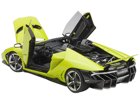 Lamborghini Centenario Roadster Verde Scandal / Solid Light Green 1/18 Model Car by Autoart - view 2